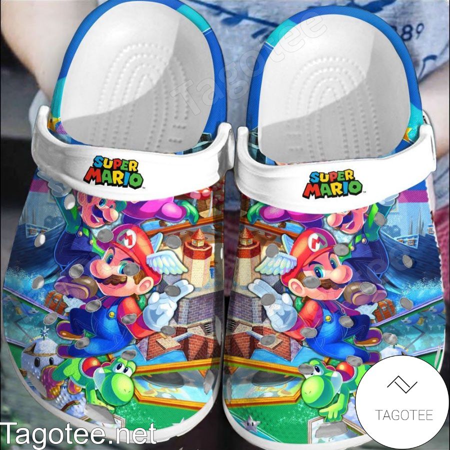 Super Mario Crocs Clogs - Tagotee