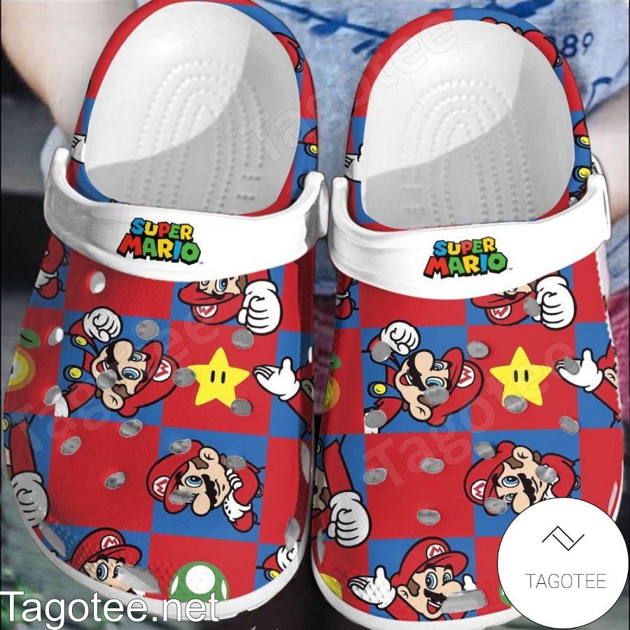 Super Mario Game Crocs Clogs - Tagotee