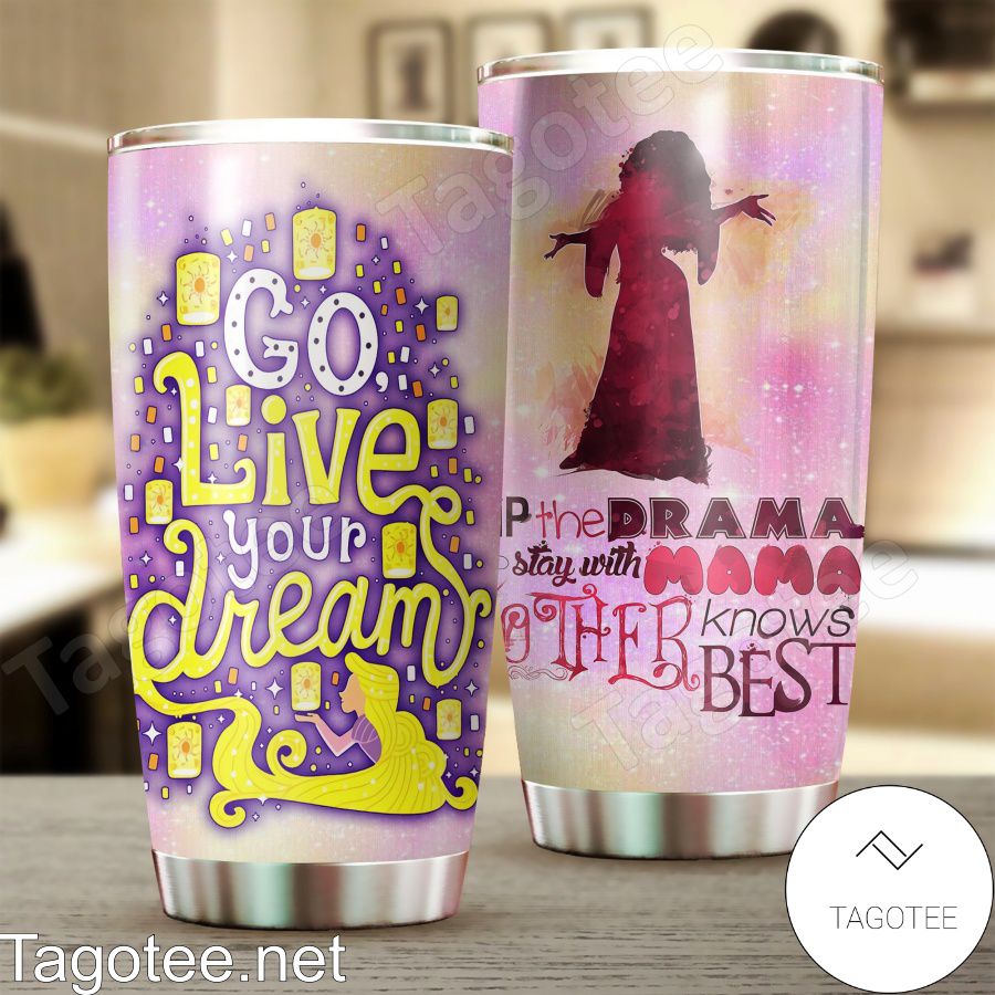 Tangled Go Live Your Dream Tumbler