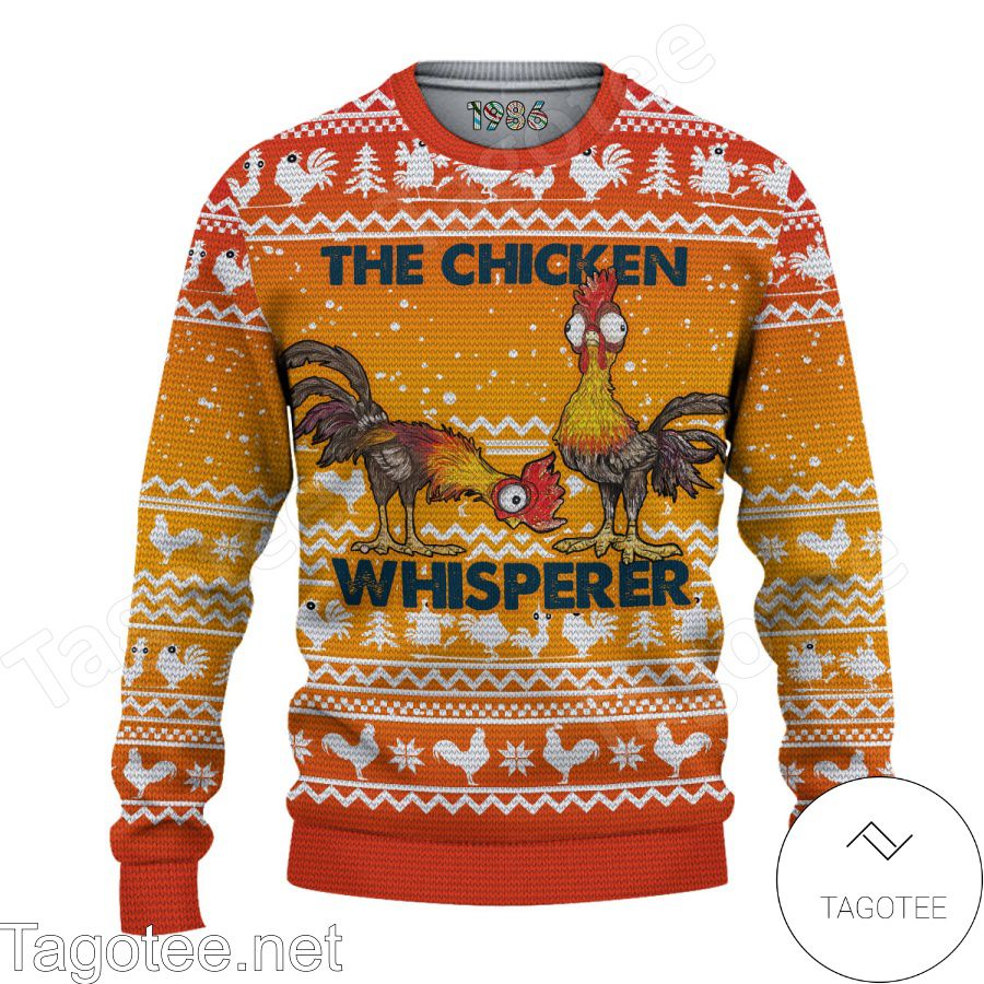 The Chicken Whisperer Ugly Christmas Sweater - Tagotee