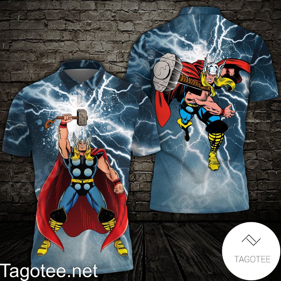 Thor Lightning Shirt, Tank Top And Leggings - Tagotee