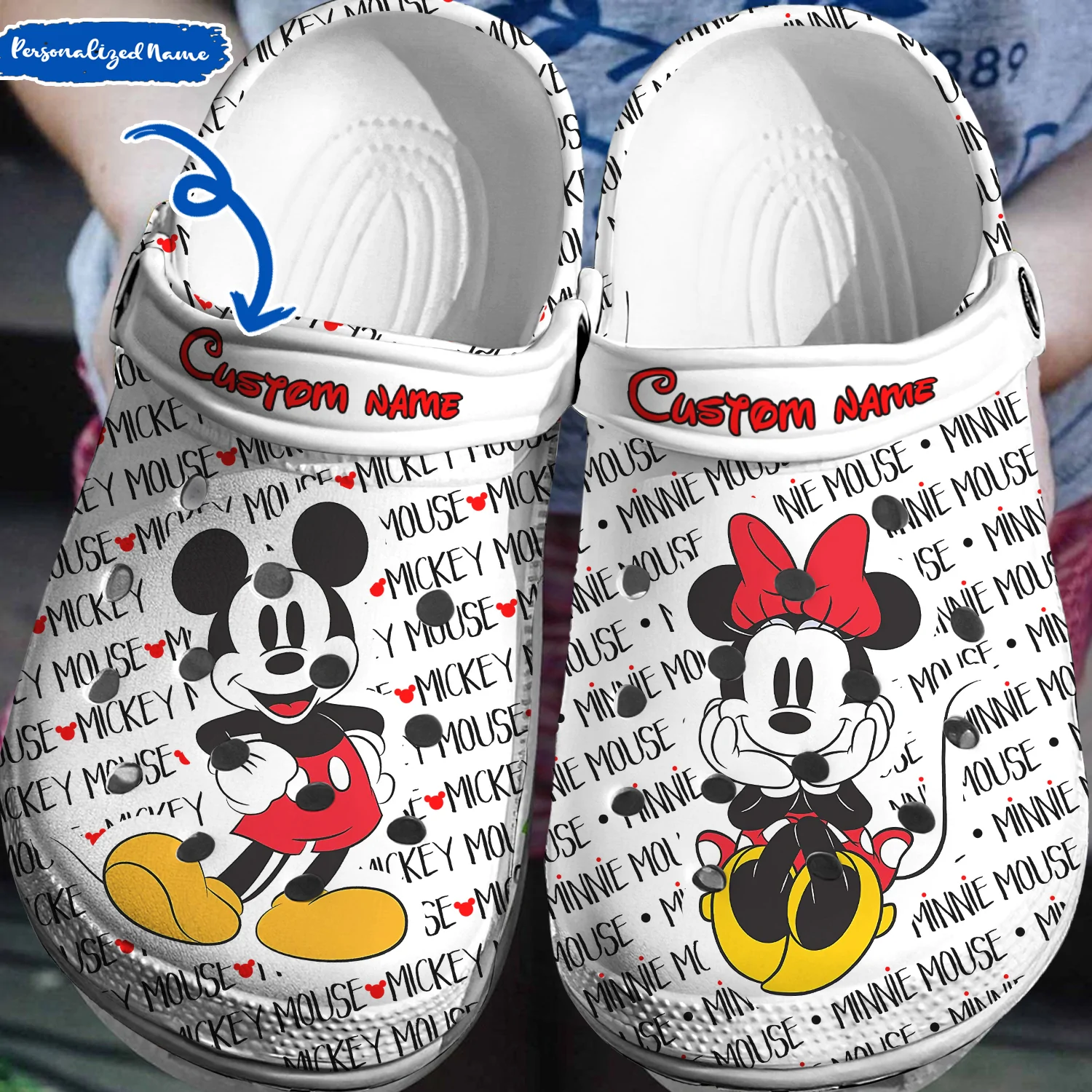  Minnie Mouse Crocs