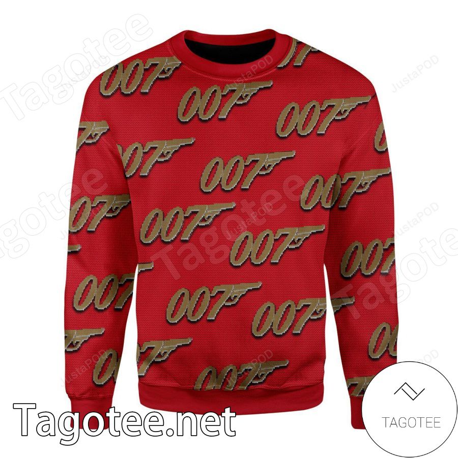 007 Detective For Unisex Xmas Ugly Christmas Sweater