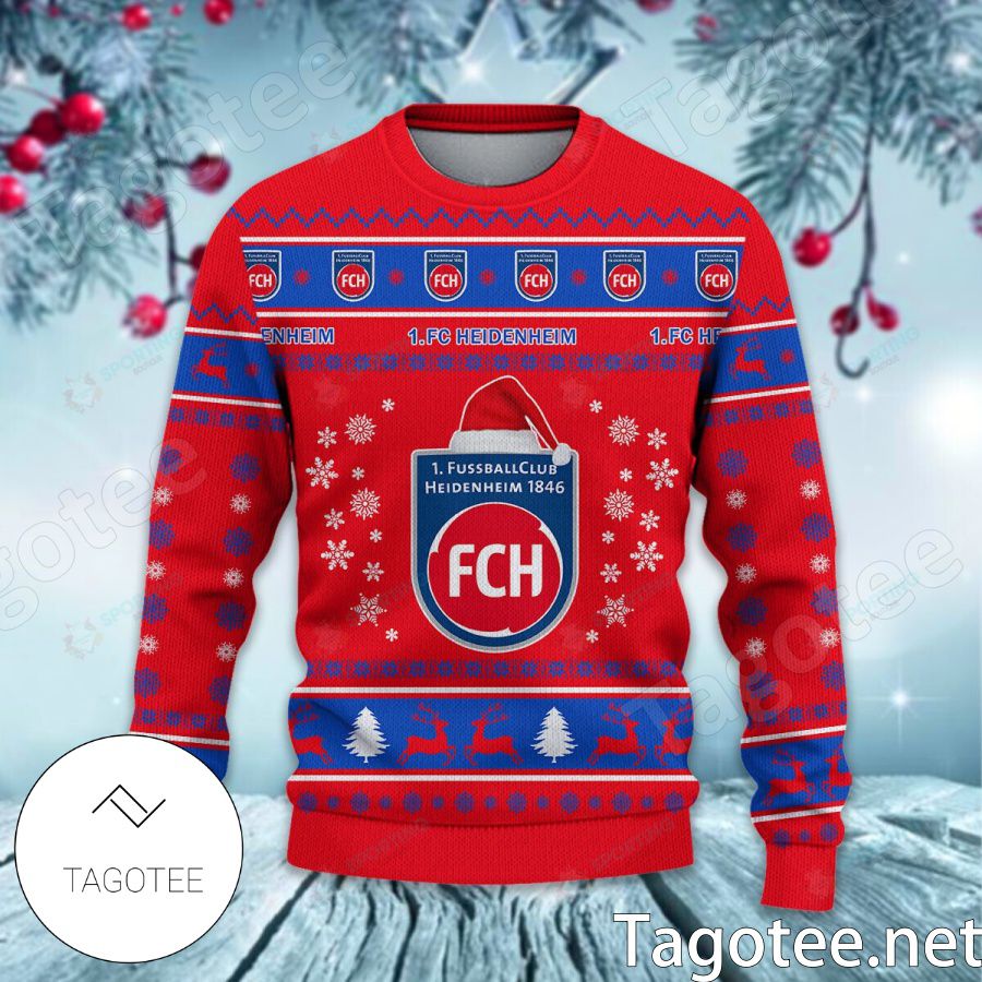 1. FC Heidenheim Sport Ugly Christmas Sweater a