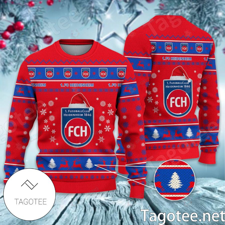 1. FC Heidenheim Sport Ugly Christmas Sweater
