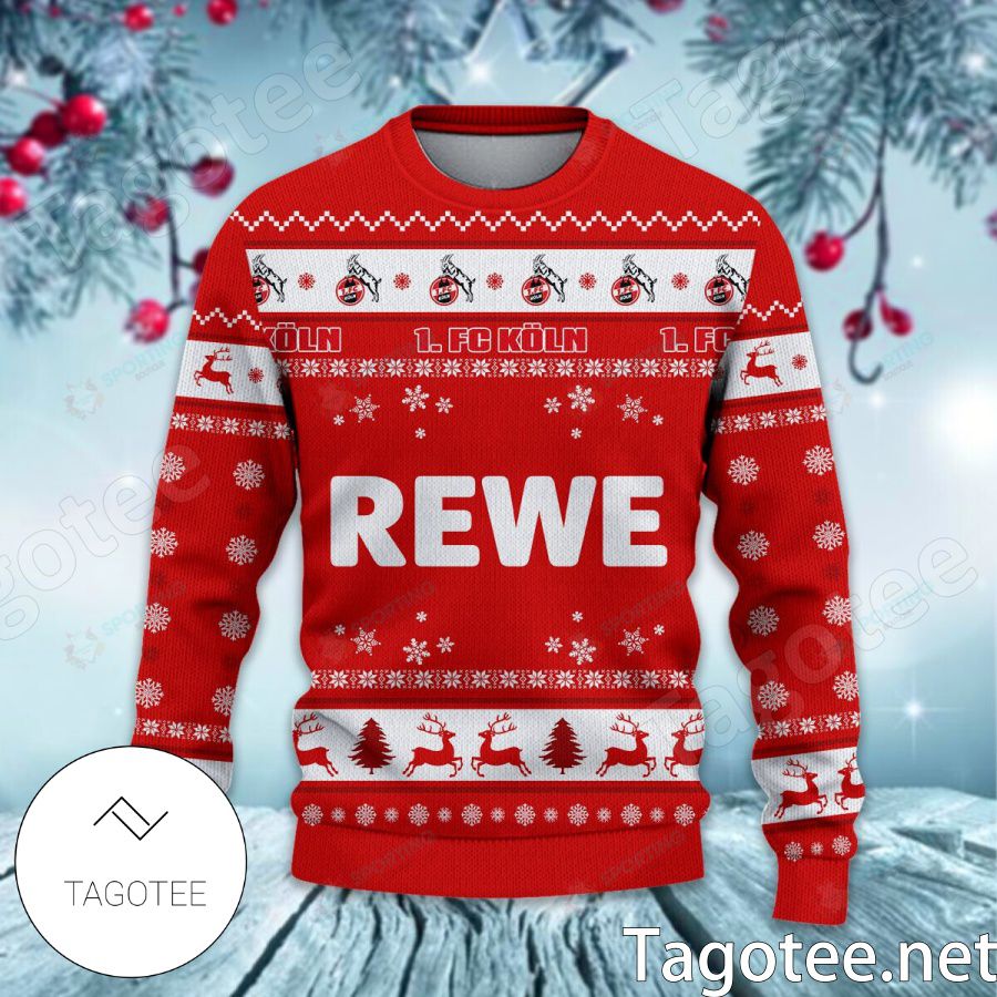 1. FC Koln Sport Ugly Christmas Sweater a