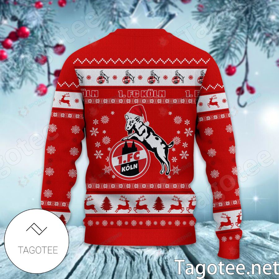 1. FC Koln Sport Ugly Christmas Sweater b