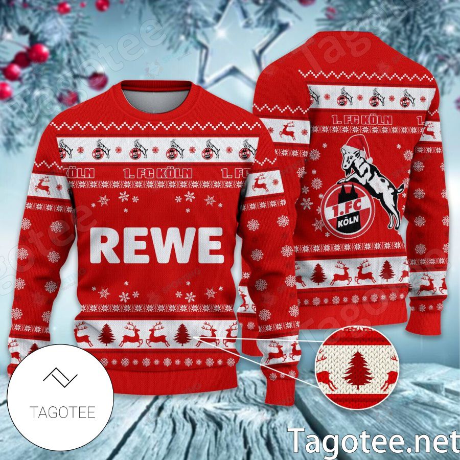 1. FC Koln Sport Ugly Christmas Sweater