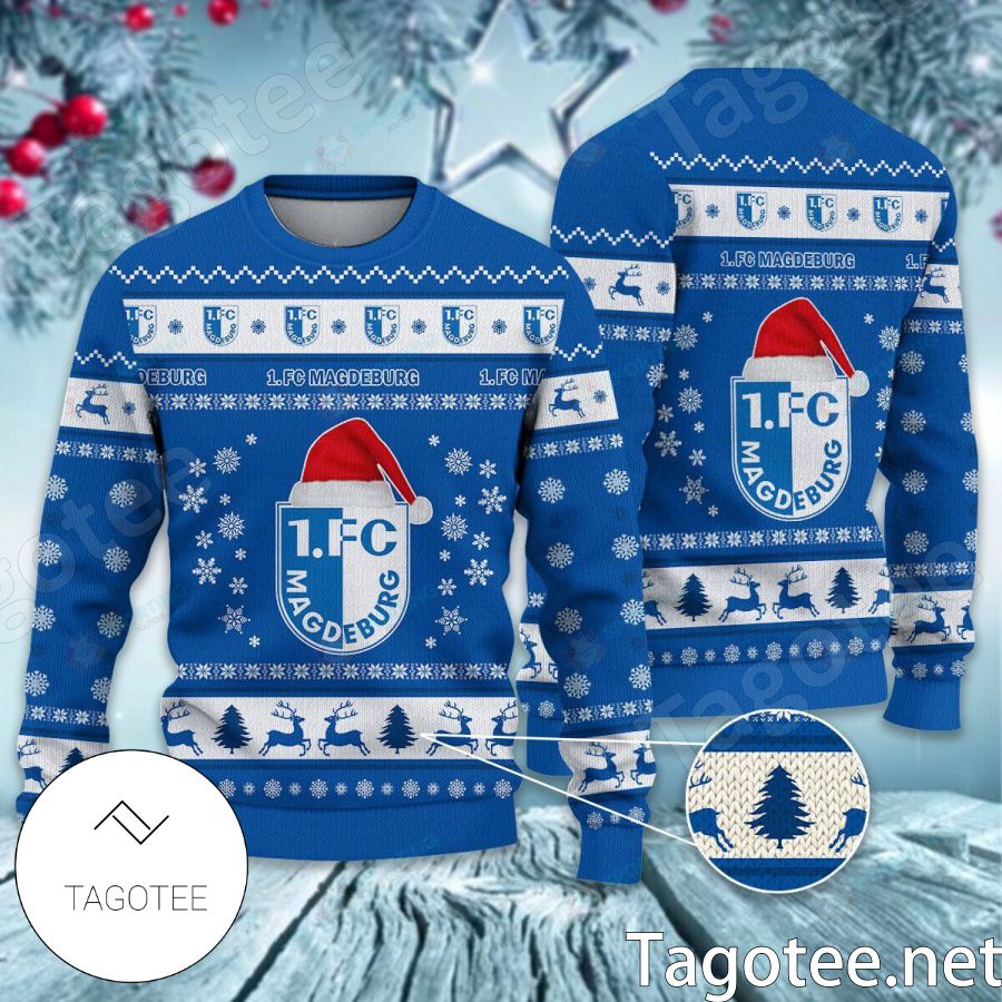 1. FC Magdeburg Sport Ugly Christmas Sweater