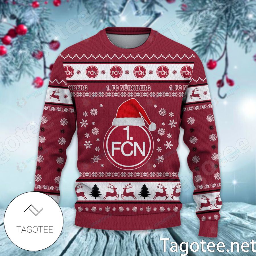 1. FC Nurnberg Sport Ugly Christmas Sweater a