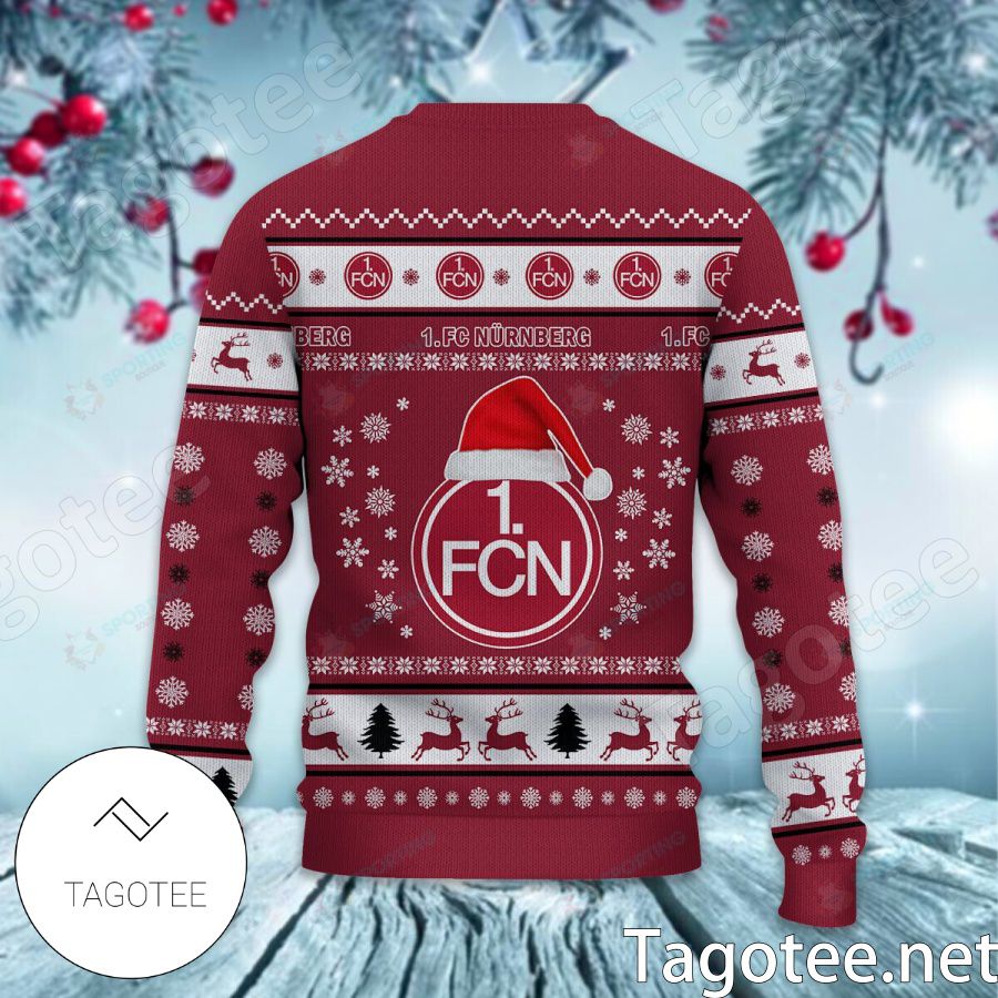 1. FC Nurnberg Sport Ugly Christmas Sweater b