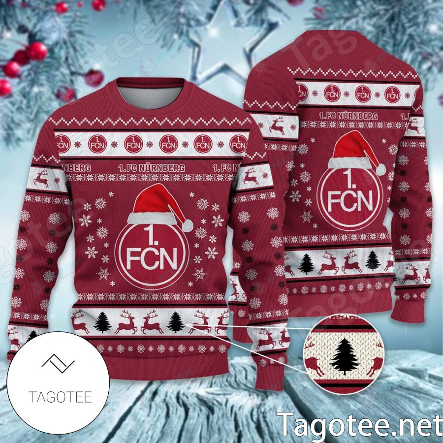 1. FC Nurnberg Sport Ugly Christmas Sweater