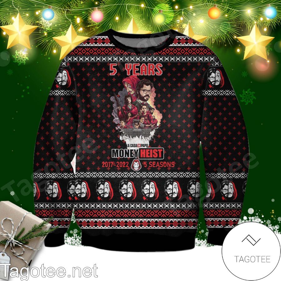 Louis Vuitton Brown Ugly Christmas Sweater - TAGOTEE