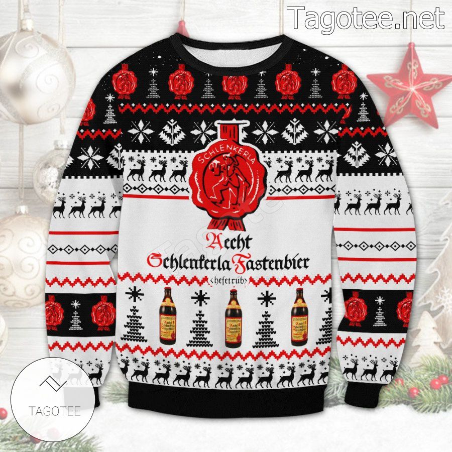 Aecht Schlenkerla Rauchbier Urbock Beer Holiday Ugly Christmas Sweater