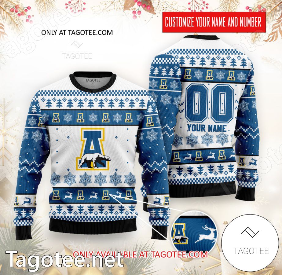 Alaska Nanooks Hockey Custom Ugly Christmas Sweater - BiShop