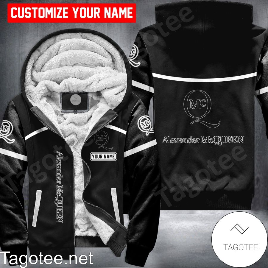 Alexander McQueen Custom Uniform Fleece Hoodie - EmonShop