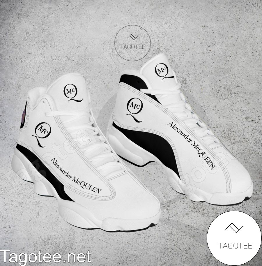Alexander McQueen Logo Air Jordan 13 Shoes - EmonShop