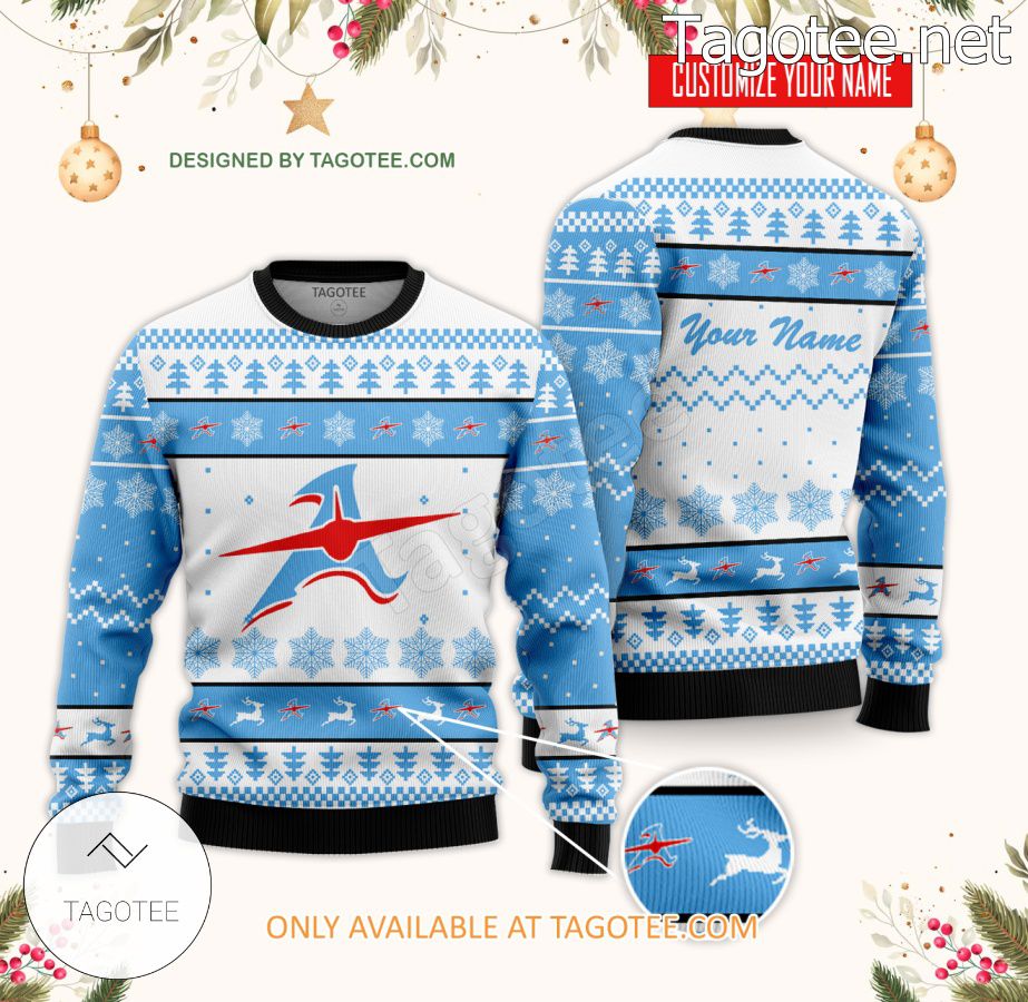 Alliance Career Center Custom Ugly Christmas Sweater - BiShop