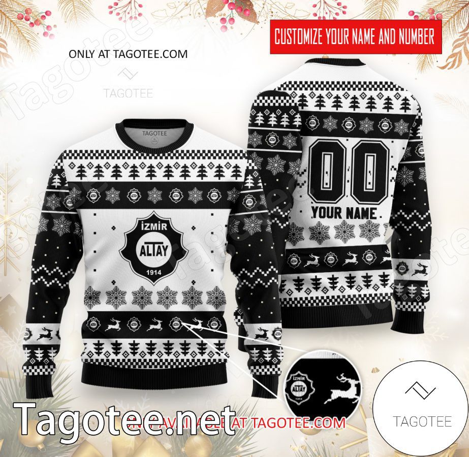 Altay SK Custom Ugly Christmas Sweater - EmonShop
