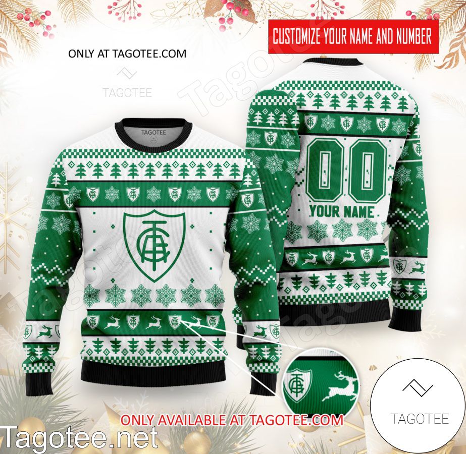 America MG Custom Ugly Christmas Sweater - BiShop