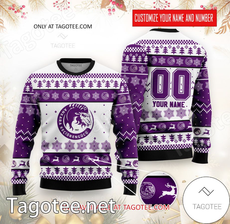 Ankara Keçiörengücü Custom Ugly Christmas Sweater - EmonShop