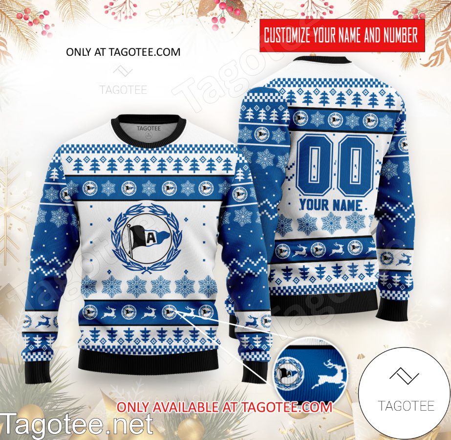 Arminia Bielefeld Custom Ugly Christmas Sweater - BiShop