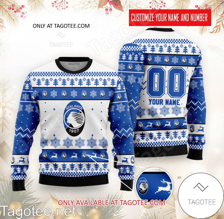 Atalanta Custom Ugly Christmas Sweater - BiShop