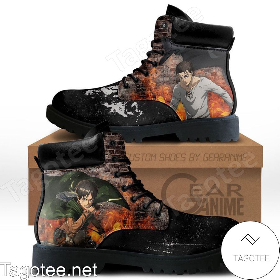 Attack On Titan Eren Yeager Boots
