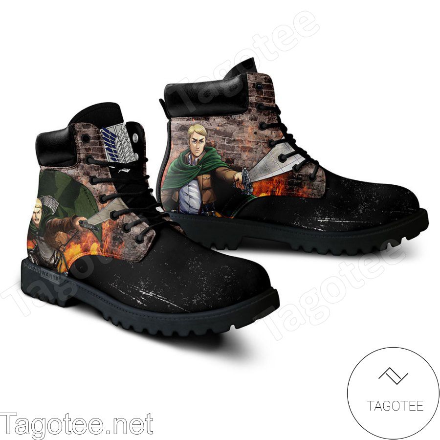 Attack On Titan Erwin Smith Boots a