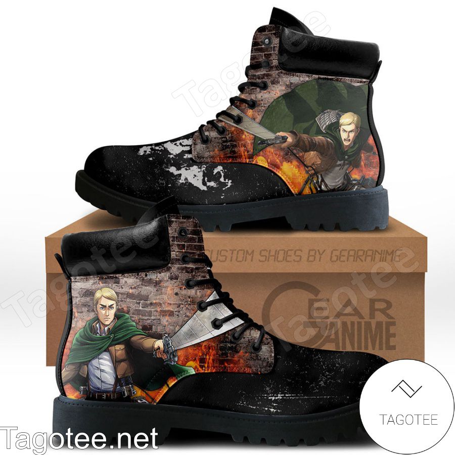 Attack On Titan Erwin Smith Boots