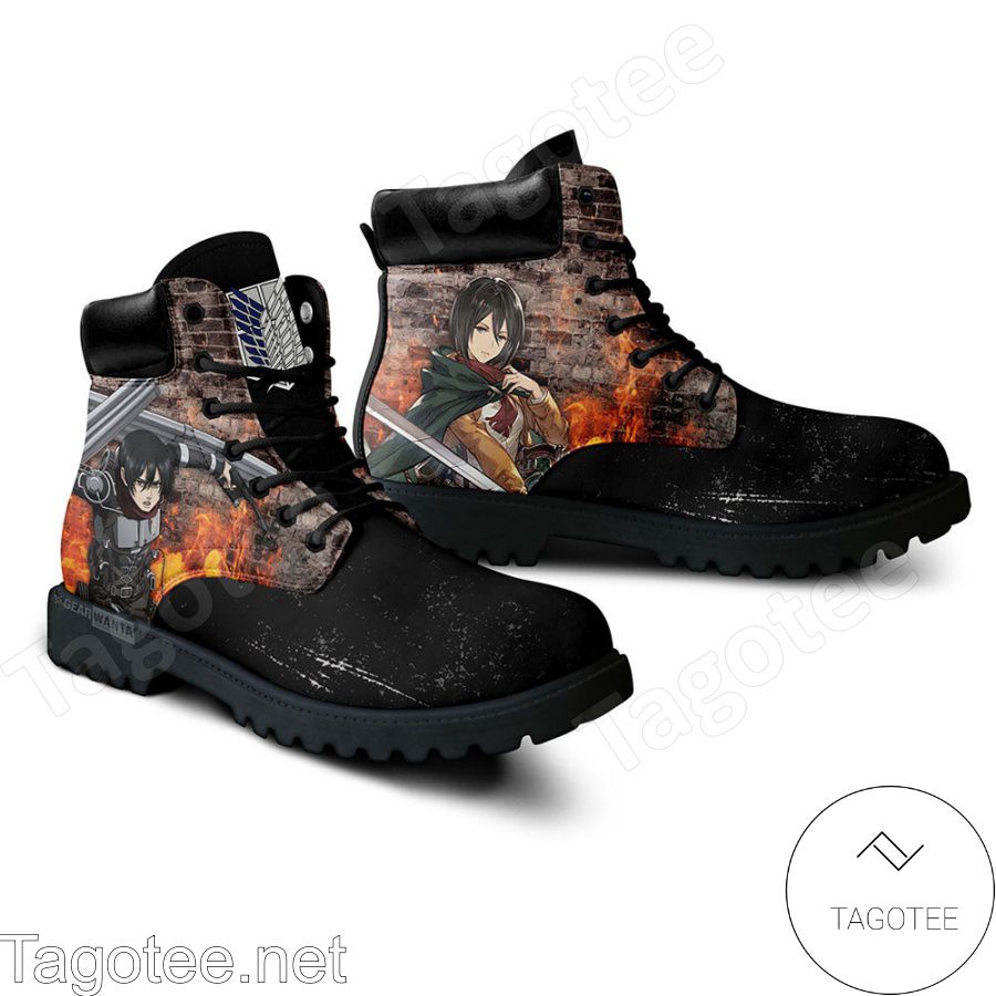 Attack On Titan Mikasa Ackerman Boots a