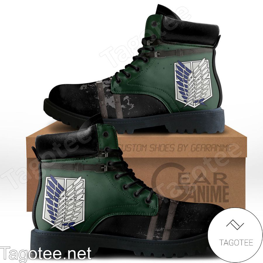 Attack On Titan Survery Corps Boots