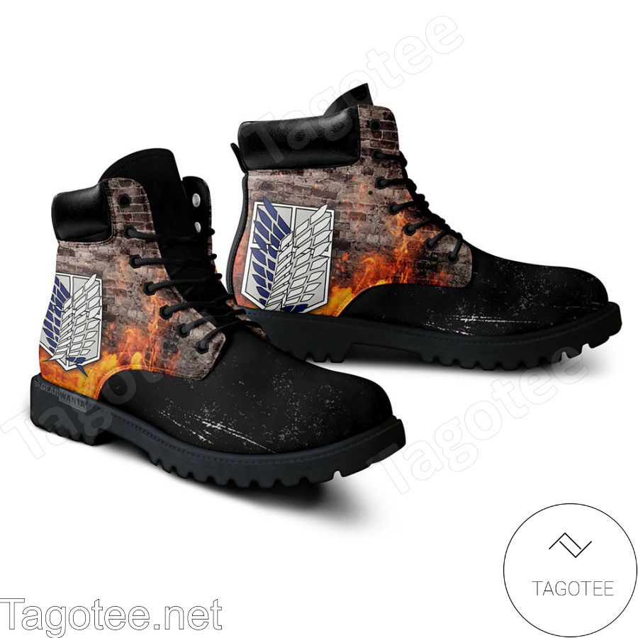 Attack On Titan Survey Corps Boots a