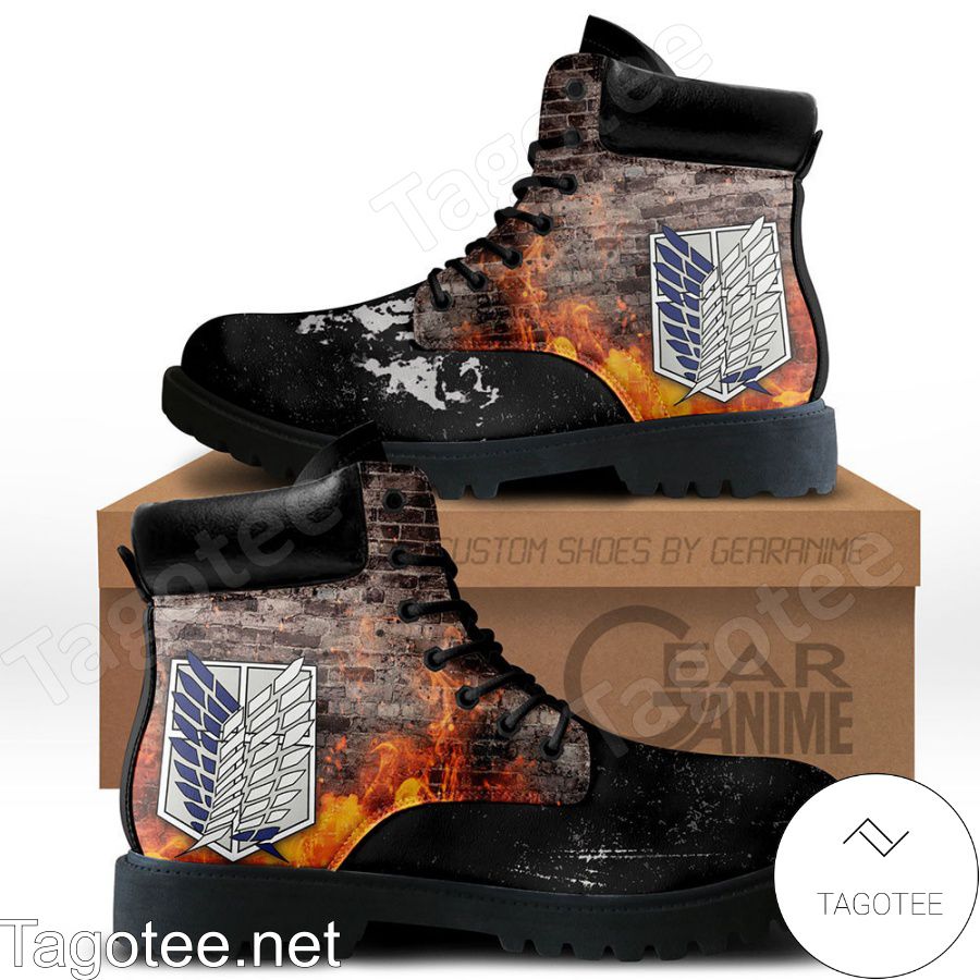 Attack On Titan Survey Corps Boots