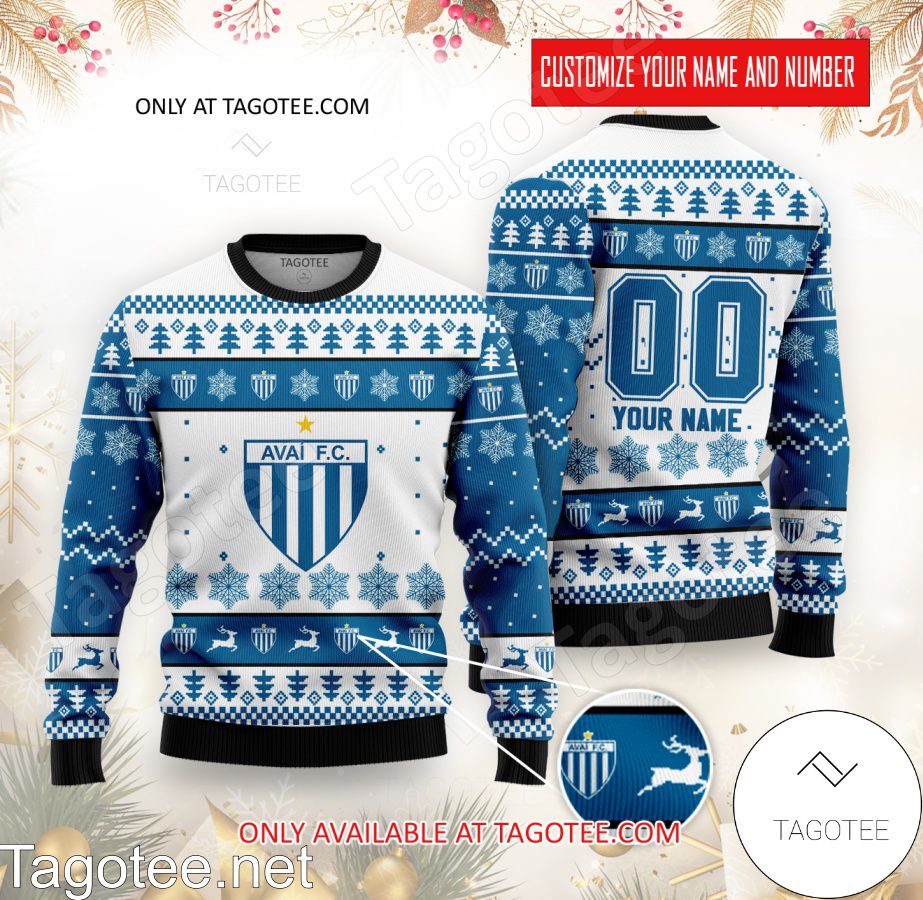 Avai FC Custom Ugly Christmas Sweater - BiShop