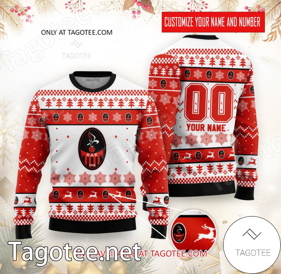 BAK Spor Custom Ugly Christmas Sweater - EmonShop