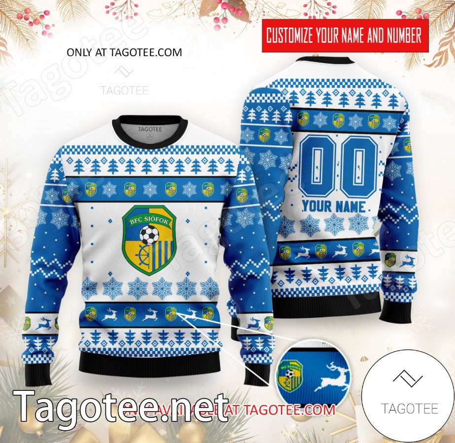 BFC Siófok Custom Ugly Christmas Sweater - EmonShop