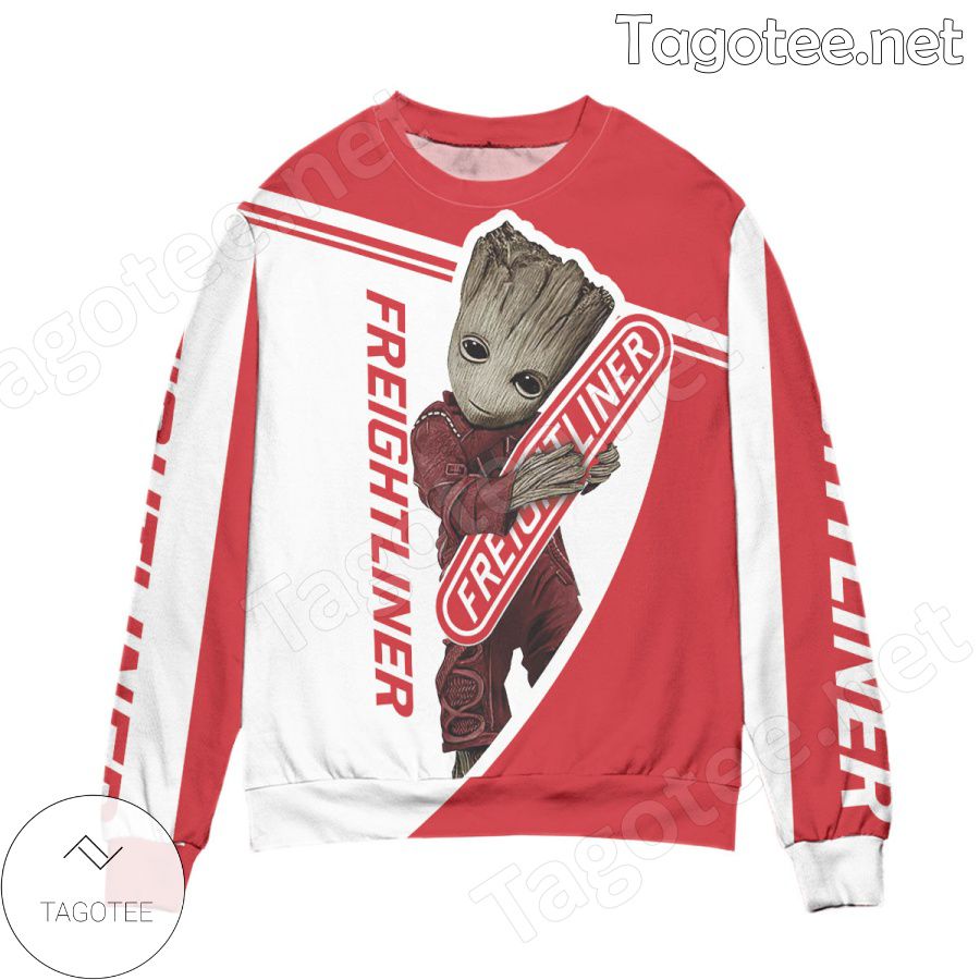 Baby Groot & Freightliner Holiday Ugly Christmas Sweater