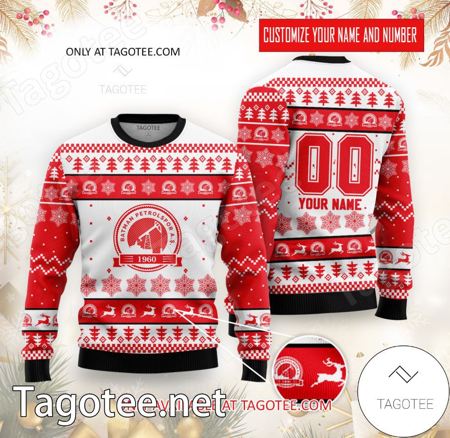 Batman Petrolspor Custom Ugly Christmas Sweater - EmonShop