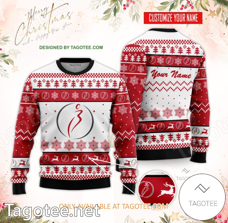 Beauty Academy of South Florida Custom Ugly Christmas Sweater - EmonShop