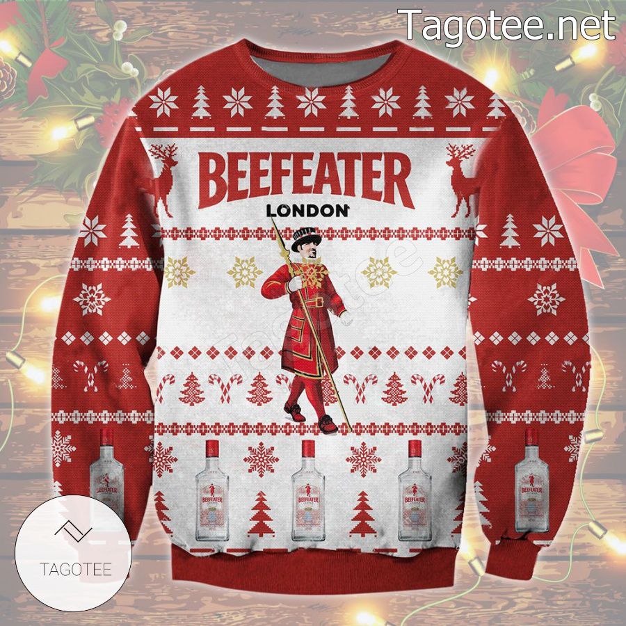 Beefeater Gin Holiday Ugly Christmas Sweater