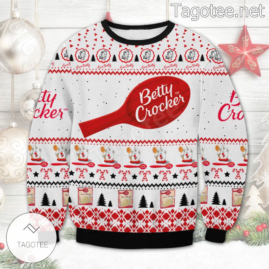 Betty Crocker Baking & Cake Mixes Holiday Ugly Christmas Sweater