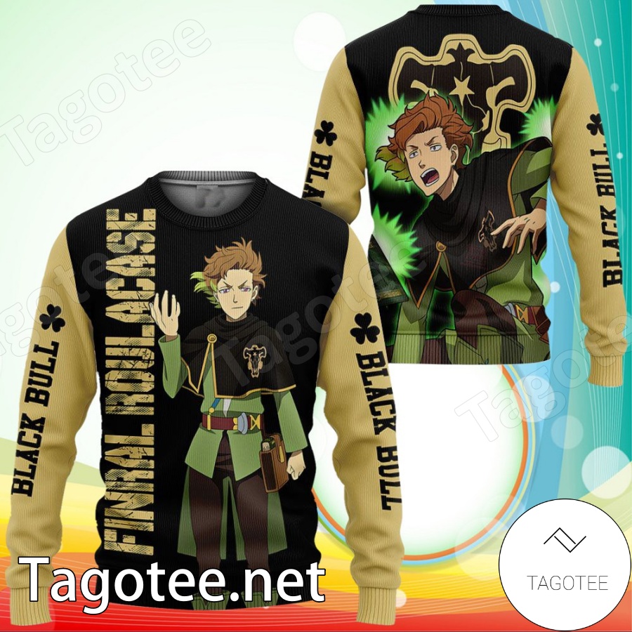 Black Bull Finral Roulacase Black Clover Manga Anime Xmas Ugly Christmas Sweater