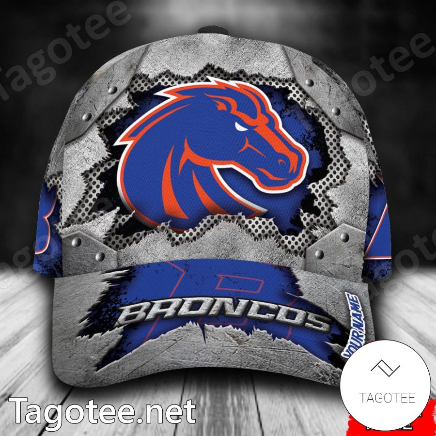 Boise State Broncos Mascot Custom Caps - Tagotee