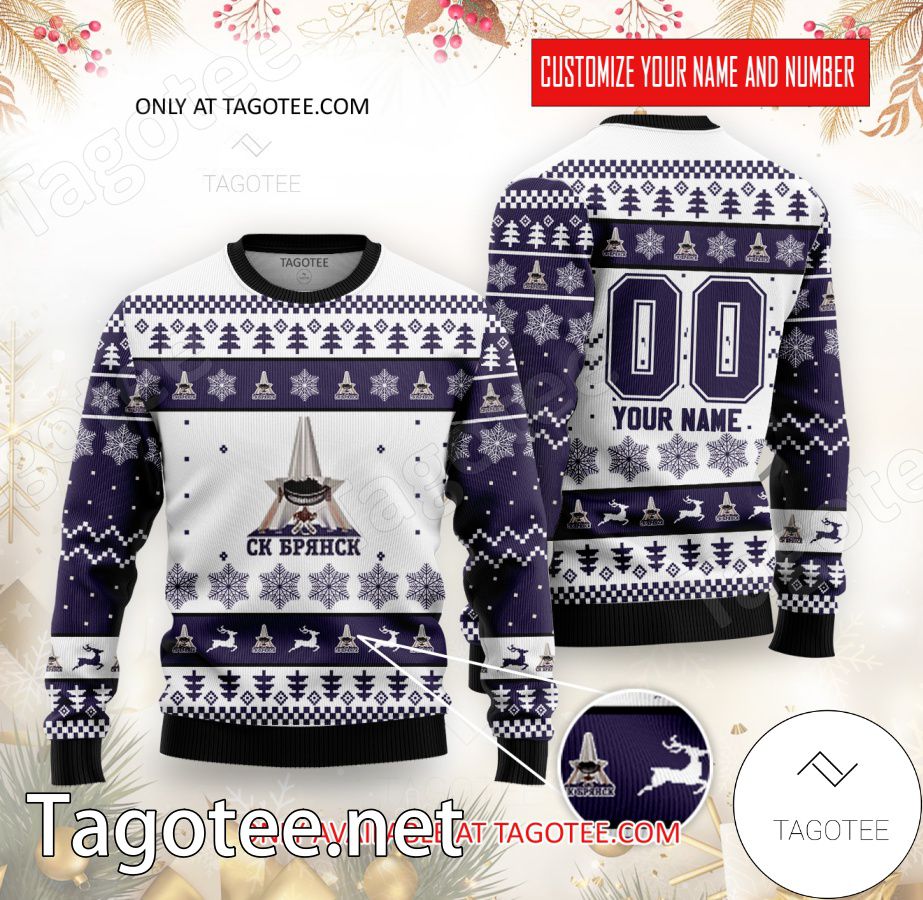 Bryansk Hockey Custom Ugly Christmas Sweater - BiShop