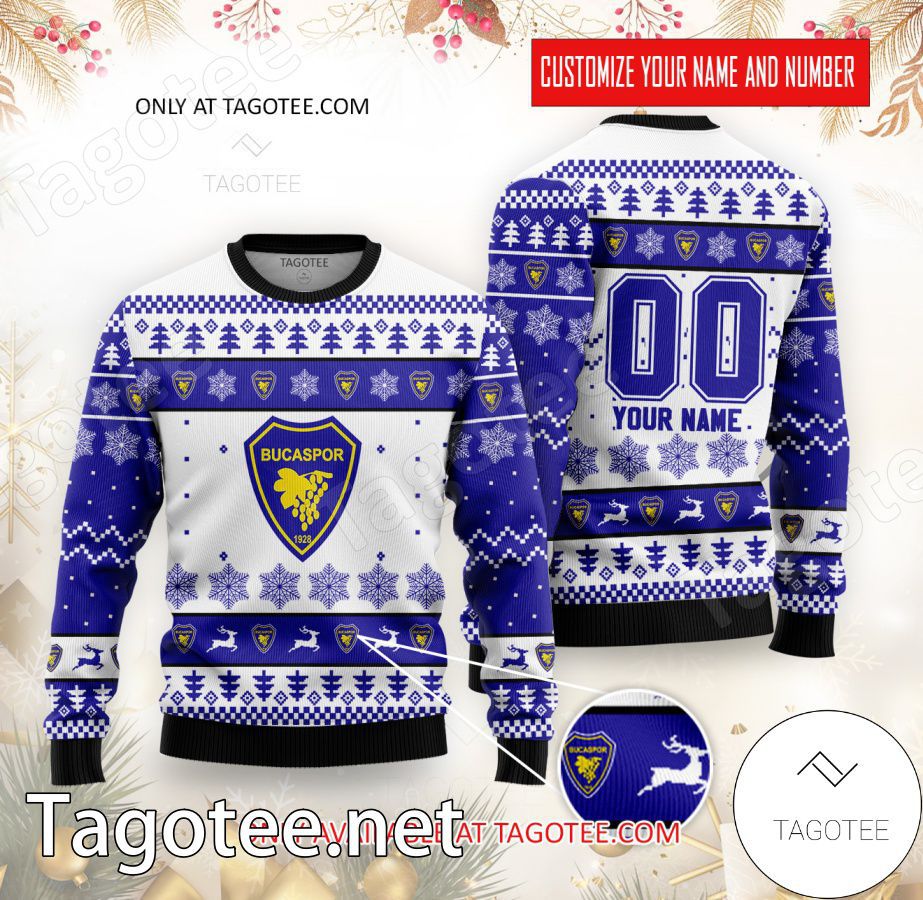 Bucaspor Custom Ugly Christmas Sweater - EmonShop