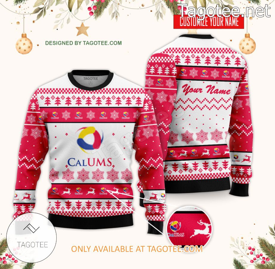 California University of Management and Sciences Custom Ugly Christmas Sweater - BiShop