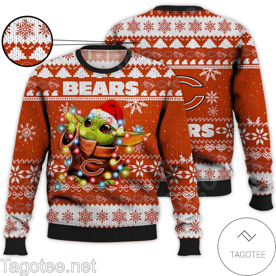 Chicago Bears American Ugly Christmas Sweater