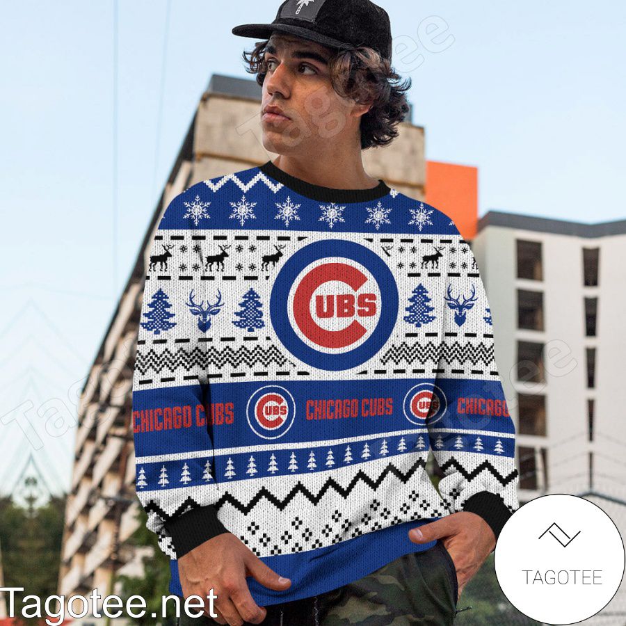 Chicago Cubs Mlb Christmas Ugly Sweater