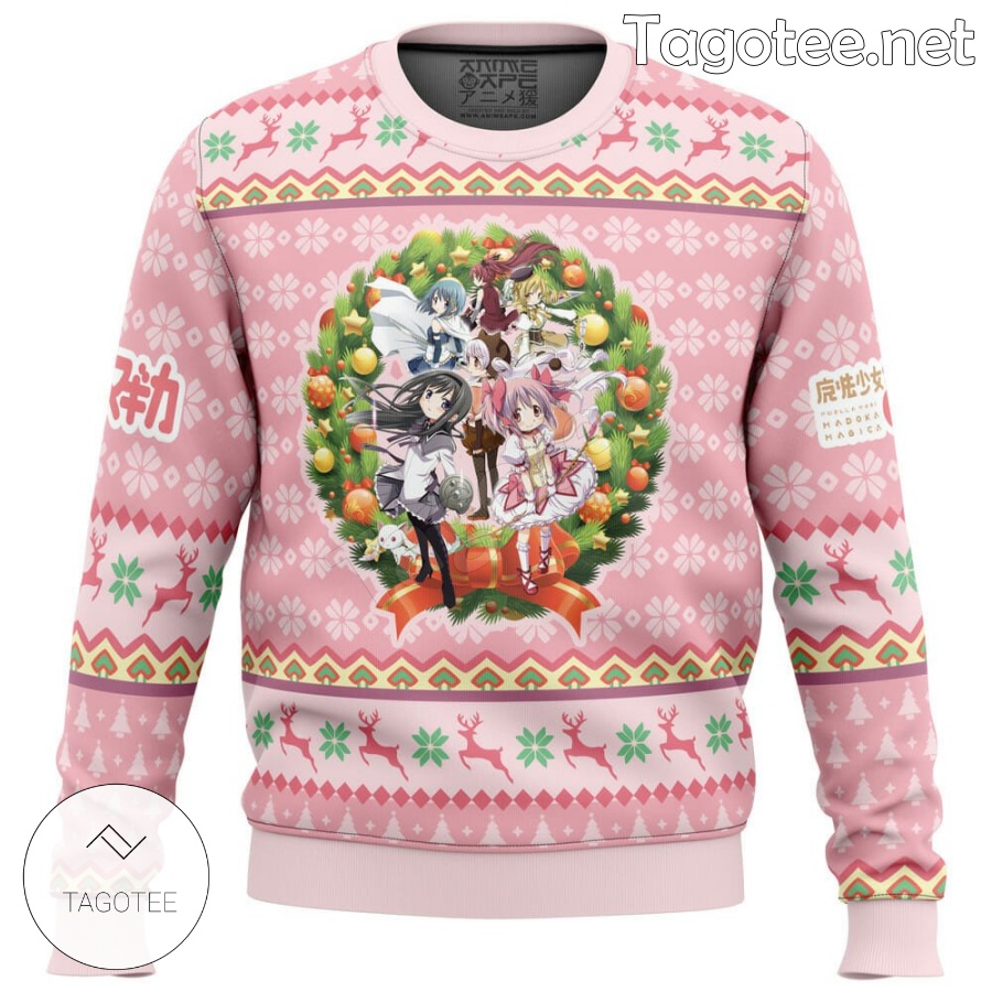 Christmas Magic Puella Magi Madoka Magica Xmas Ugly Christmas Sweater